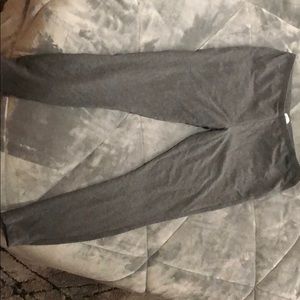 Gray leggings from Costco